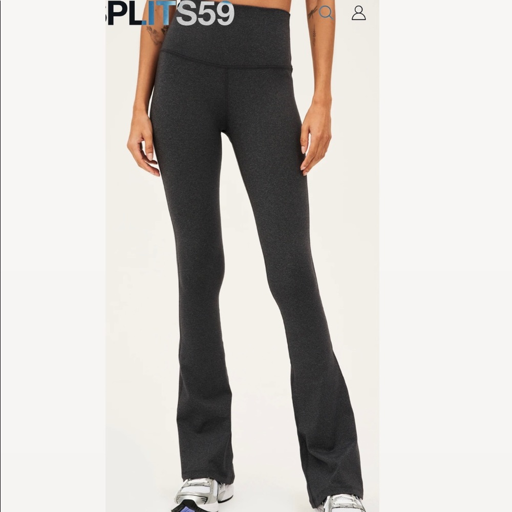 Split 59 flared leggings